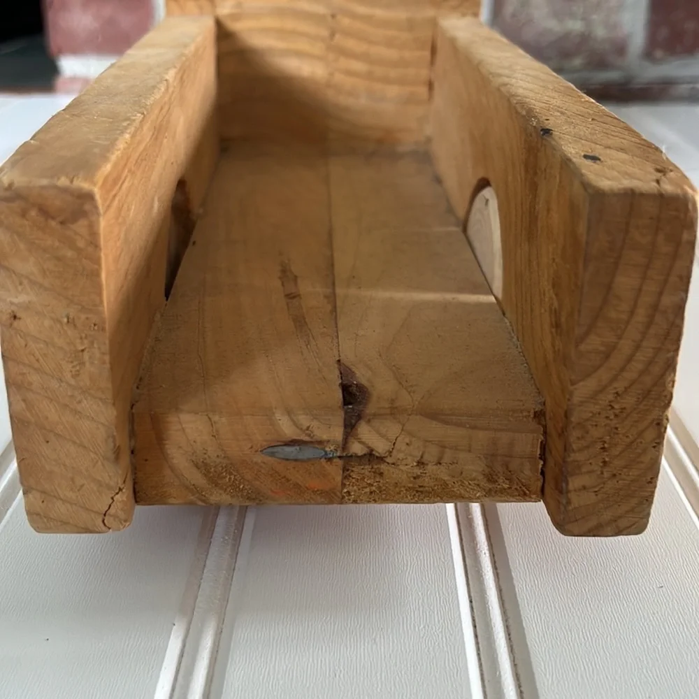 Vintage Handmade Wood Toy Truck